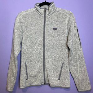 Patagonia Gray Full Zip Better Sweater Sz Small